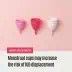 IUD menstrual cup